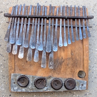 Mbira dzavadzimu D Locrian-like , 1 of 8
